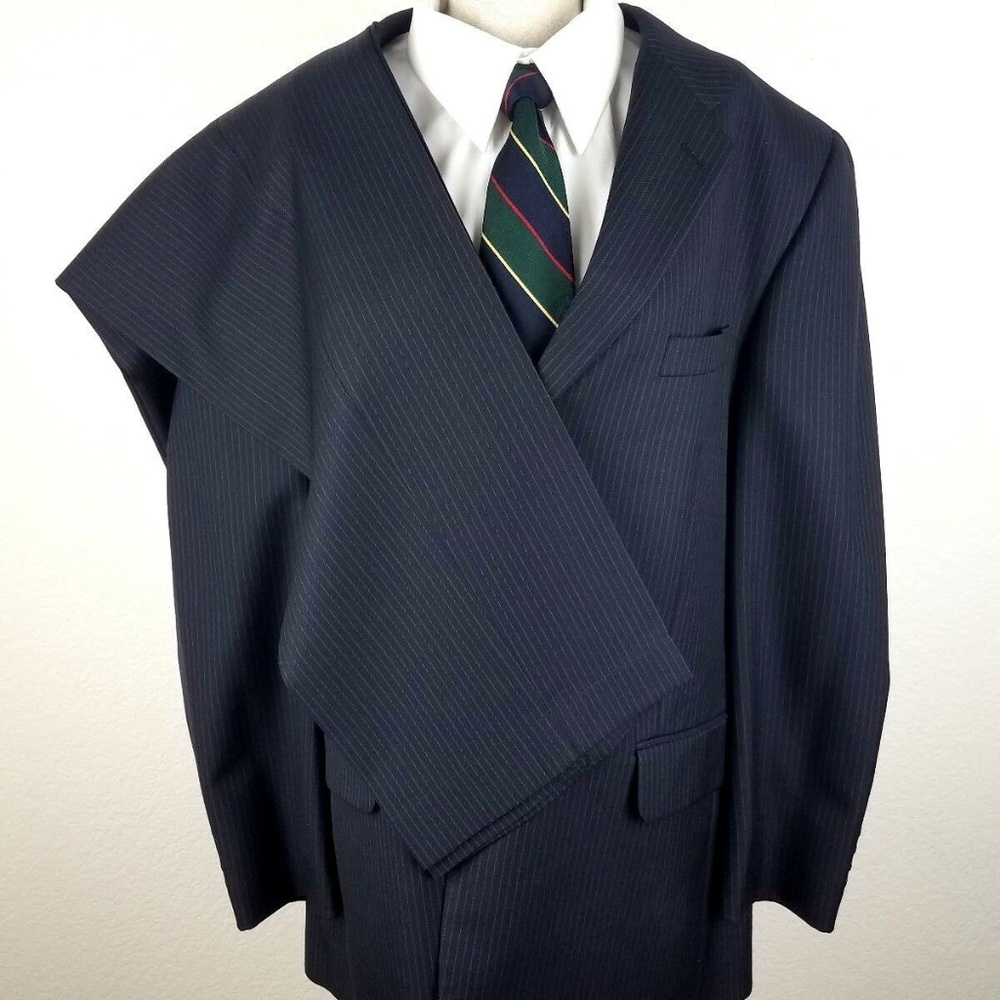 Tasso Ella Mens 42R Three Button 2 Piece Suit.